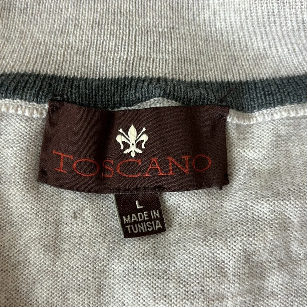 Toscano Men’s Sweater. Size L. - Picture 4 of 8